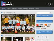 Tablet Screenshot of mosaik.tv