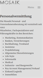Mobile Screenshot of mosaik.ch